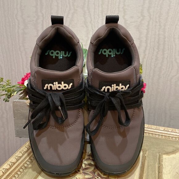 Snibbs Spacecloud Work Shoes Slip & Water Resistant Charcoal Gray Sz 7.5 EUC - Picture 9 of 14